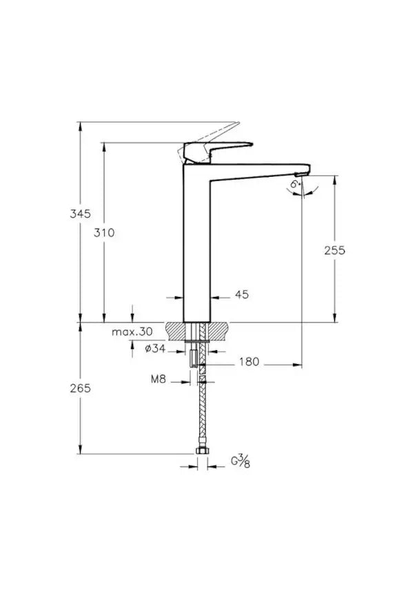 Vitra Root Square Lavabo Bataryası A4273334