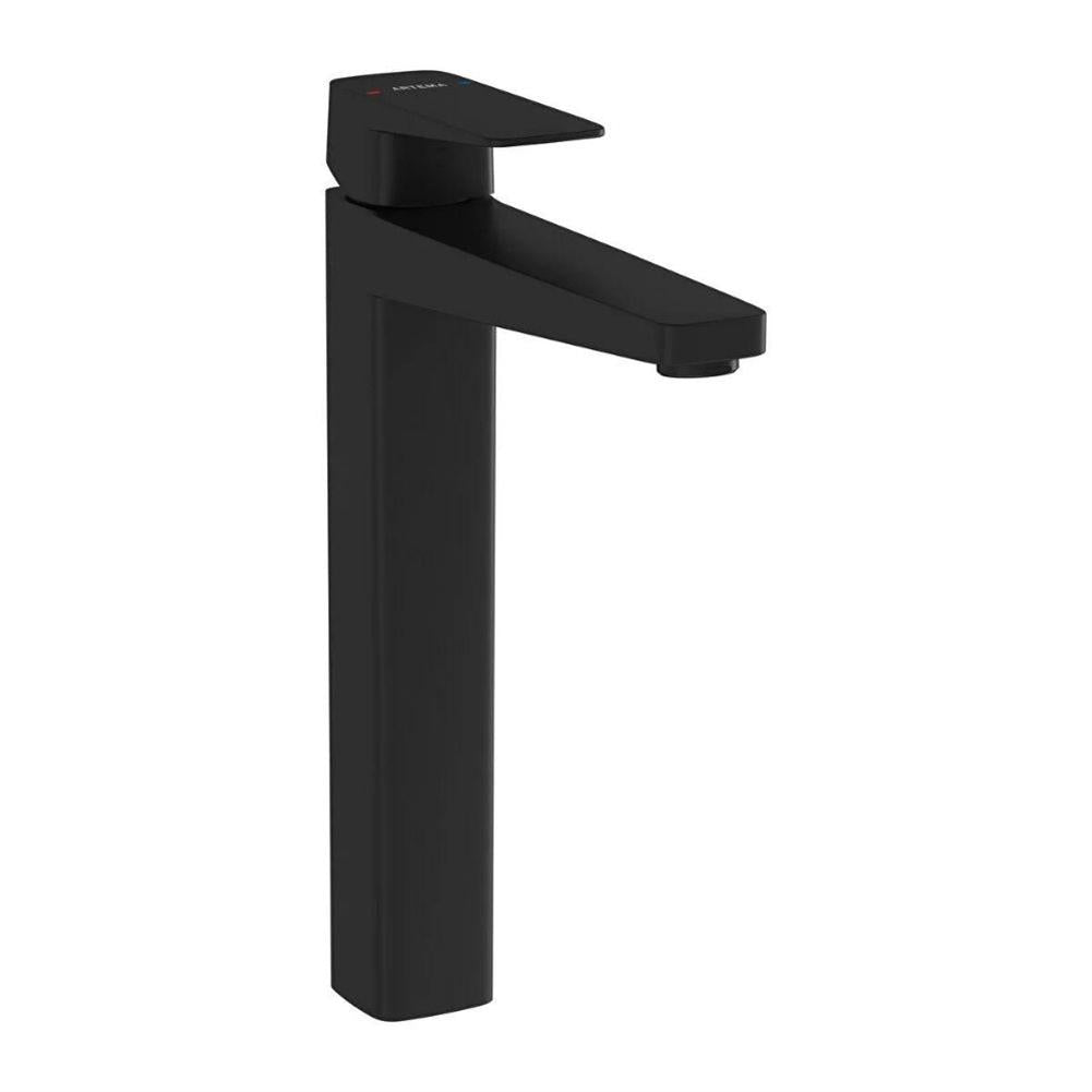 Vitra Root Square Lavabo Bataryası Çanak Mat Siyah