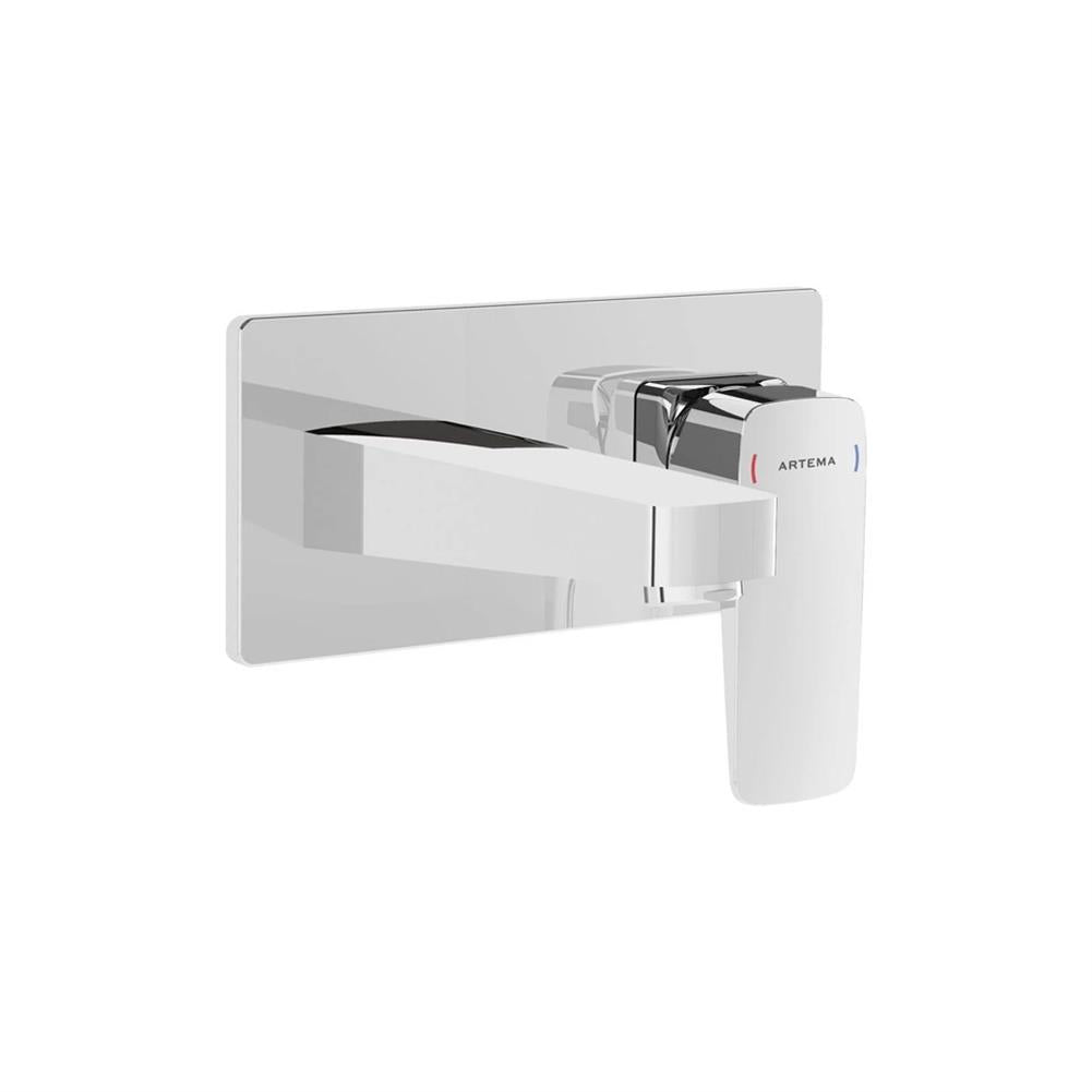 Vitra Root Square Ankastre Lavabo Bataryası Krom A42738