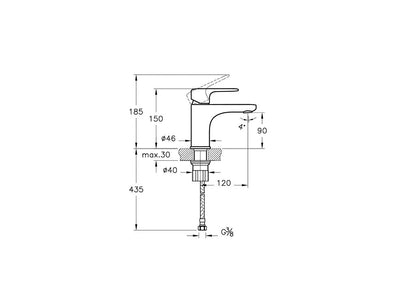 Vitra Root Round Lavabo Bataryası A42706
