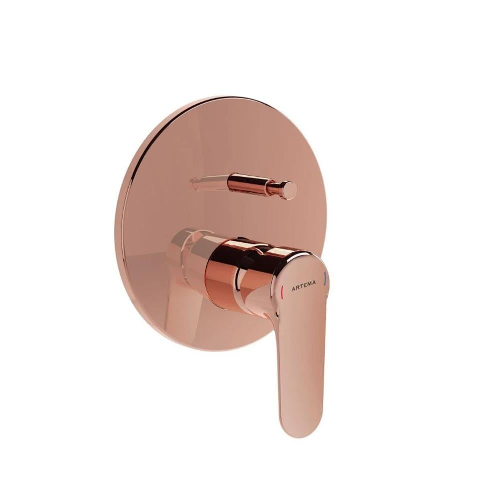 Vitra Root Round Ankastre Banyo Bataryası Bakır Sıva Üstü Grubu A4272726)