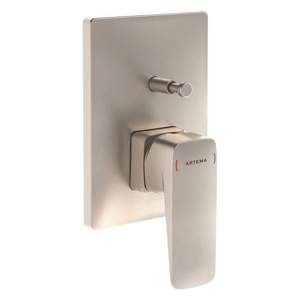 Vitra Root Square Ankastre Lavabo Bataryası Krom (Sıva Üstü Grubu) A4275234