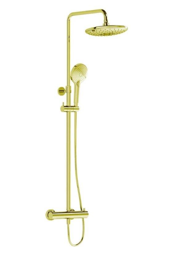 VitrA Bliss AquaHeat Bliss 240 2F Duş Sistemi Gold  A4720523